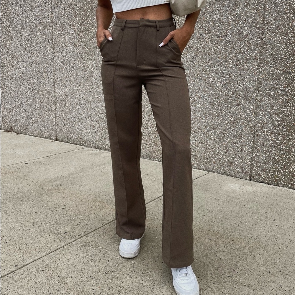 Brown trousers